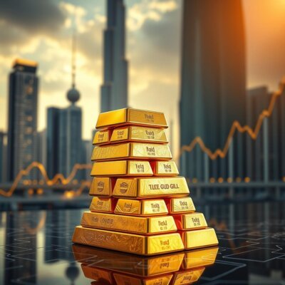 Dubai gold prices climb amid global tensions driving market volatility and uncertainty in precious metals trading today.