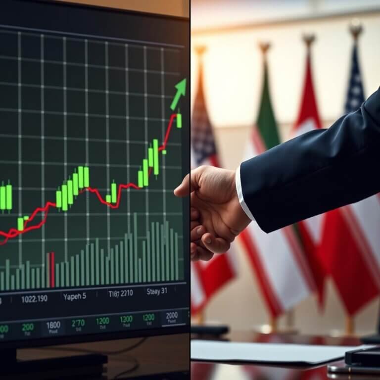 Markets surge on Trump's Iran ceasefire extension. ECB officials speak amid economic shifts. Financial updates impact global investment strategy today.