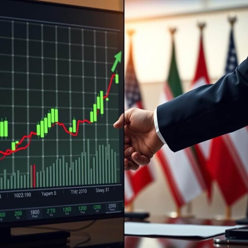 Markets surge on Trump's Iran ceasefire extension. ECB officials speak amid economic shifts. Financial updates impact global investment strategy today.